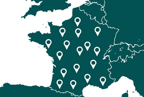 carte des cuisinistes en france
