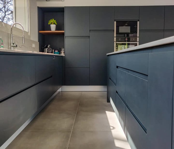 Cuisine moderne anthracite