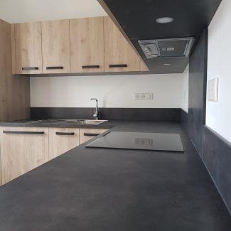 Cuisine bois et noire