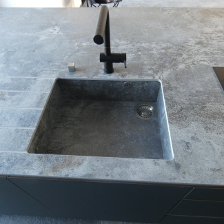 Evier à cuve marbre