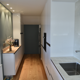 Cuisine moderne blanche