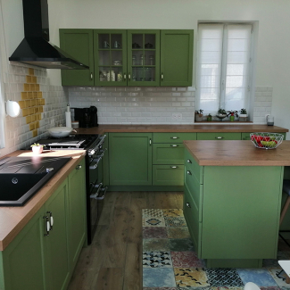Cuisine traditionnelle verte