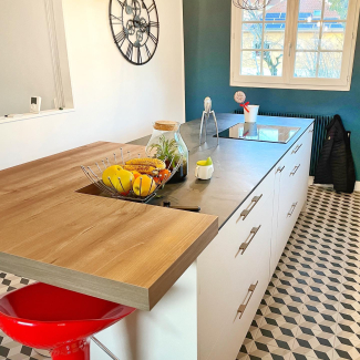 Cuisine blanche moderne