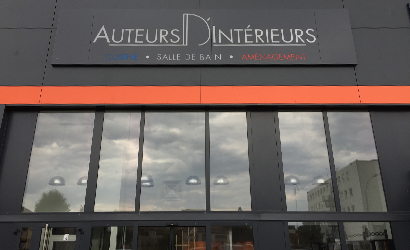Façade du showroom du cuisinistes Auteurs d'Intérieurs à Plaisir dans les Yvelines (78)